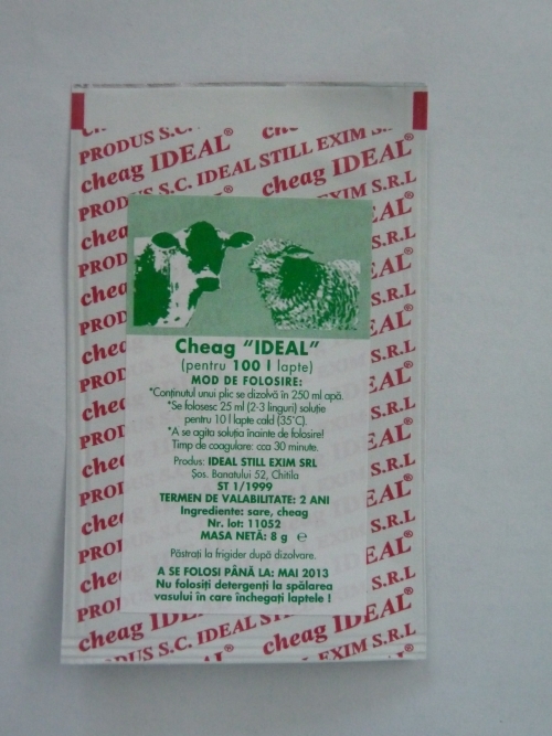 Cheag Ideal Praf 100 L lapte (10 plicuri)
