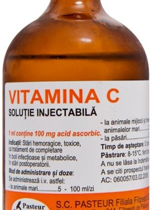 Vitamina C 10% Injectabil 100ml